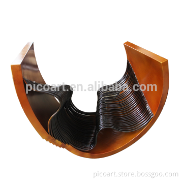 Modern metal sculpture for home decoration2016